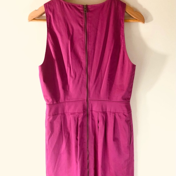 👗3/$50 Fuchsia Pink Sleeveless Cotton/Spandex Dress - Picture 3 of 5